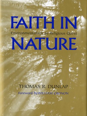 cover image of Faith in Nature